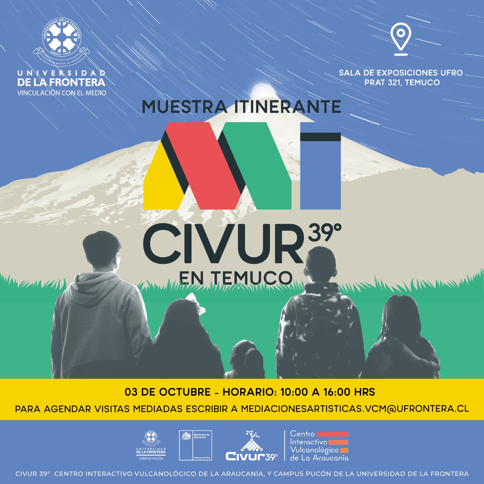 Muestra Itinerante del CIVUR 39º - Centro Interactivo Vulcanológico de La Araucanía