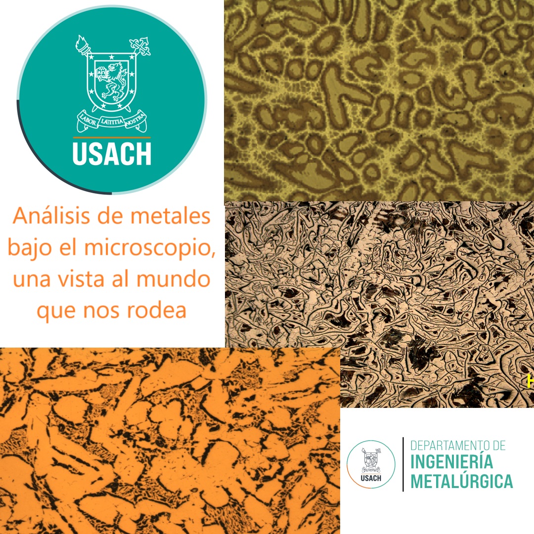 Análisis de metales bajo el microscopio, una vista al mundo que nos rodea